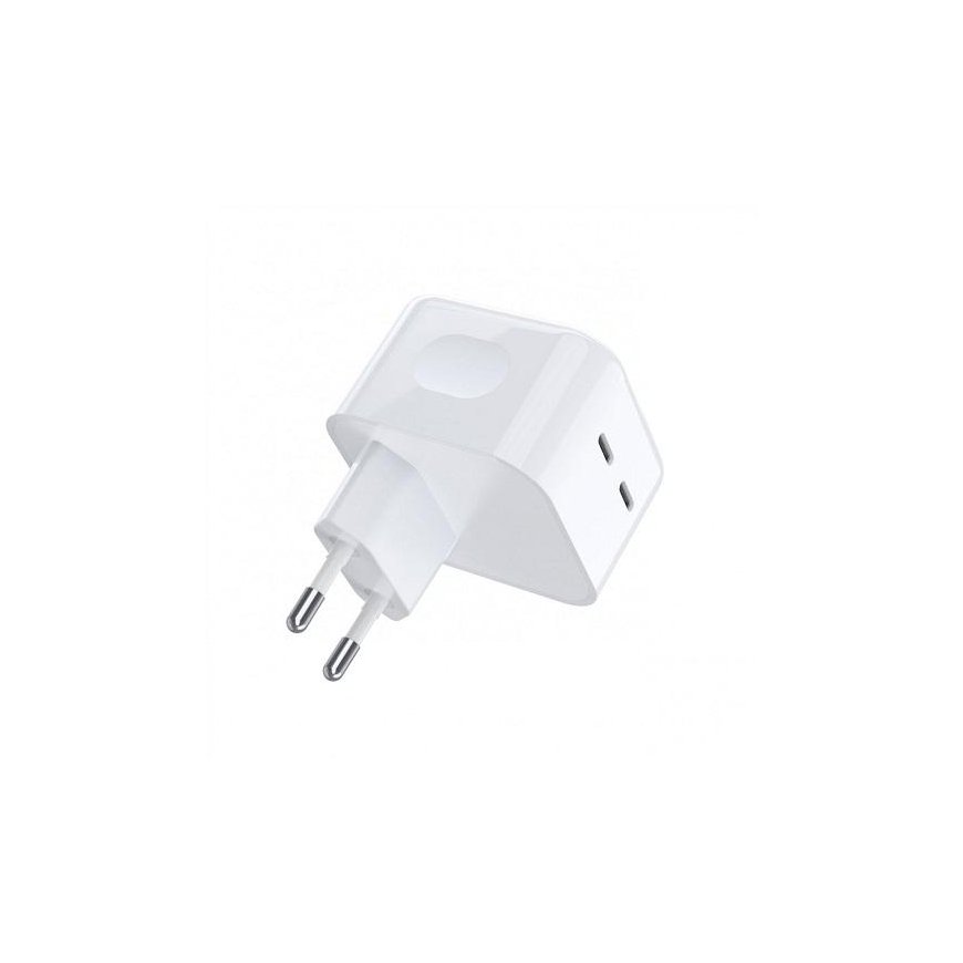 Charger CHOETECH 2x USB Type-C, 35W, PD3.0, Qc3.0 – 2