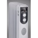 JATA R107 Iekštelpas Pelēks 1500 W Elektriskais eļļas sildītājs JATA R107 Iekštelpas Pelēks 1500 W Elektriskais eļļas sildītājs