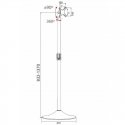 Techly ICA-TR10 advertising screen holder 68.6 cm (27") Silver Techly ICA-TR10 advertising screen holder 68.6 cm (27") Silver