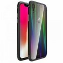 Luphie Apple iPhone XR Aurora Condom Aluminium Frame + TPU Case Black Clear Luphie Apple iPhone XR Aurora Condom Aluminium Frame + TPU Case Black Clear