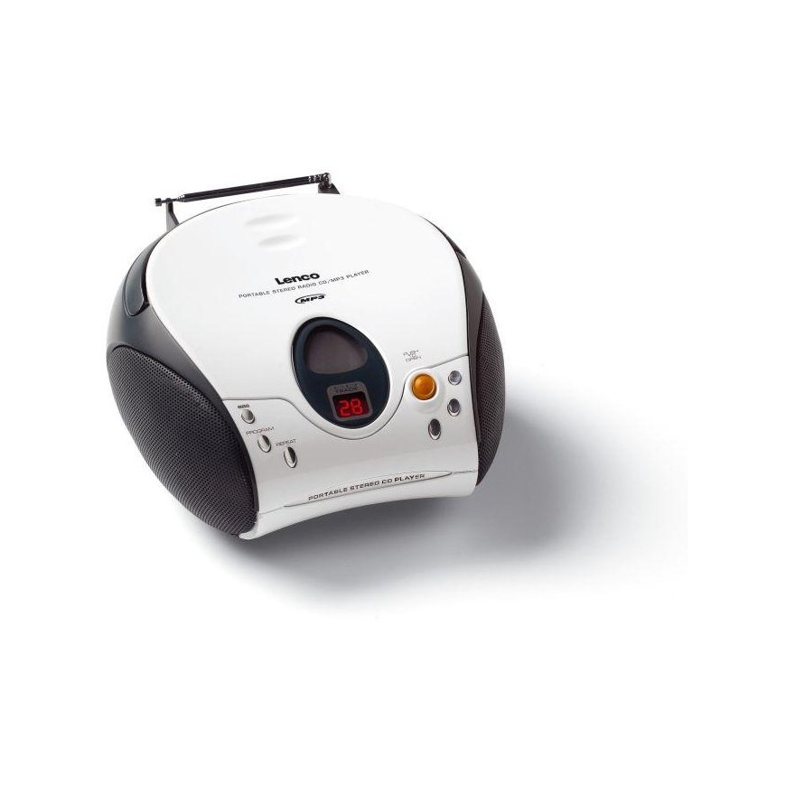 Lenco SCD-24 Digital Juodas, Baltas – 3