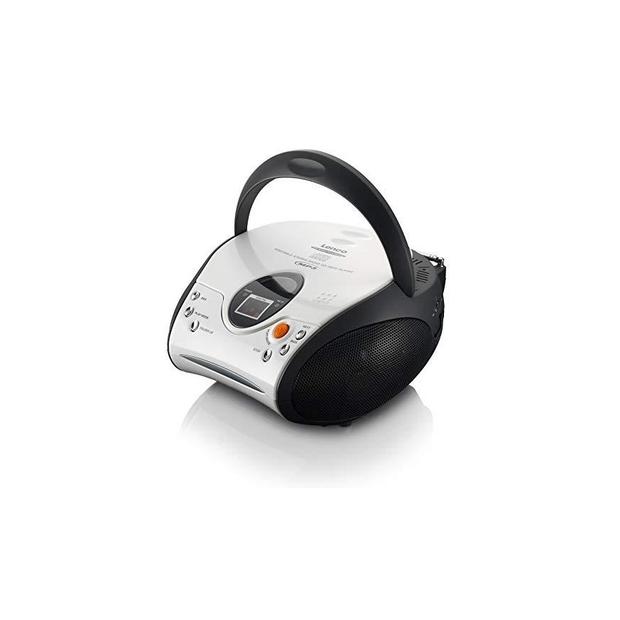 Lenco SCD-24 Digital Juodas, Baltas – 4