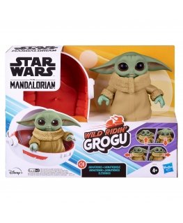 STAR WARS Interactive plush Wild Ridin´ Grogu, 12 cm