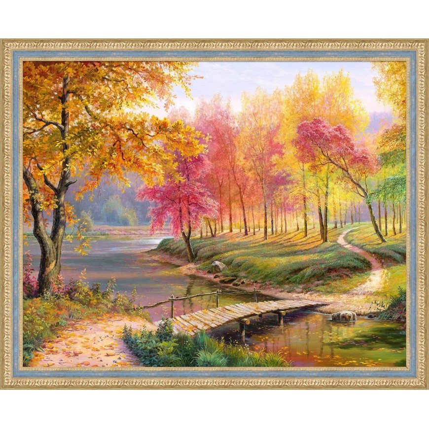 Beldizart Autumn in the Old Park 50x40 cm AZ-1822