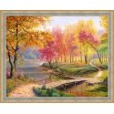 Beldizart Ruduo Senajame parke 50x40 cm AZ-1822 Beldizart Ruduo Senajame parke 50x40 cm AZ-1822