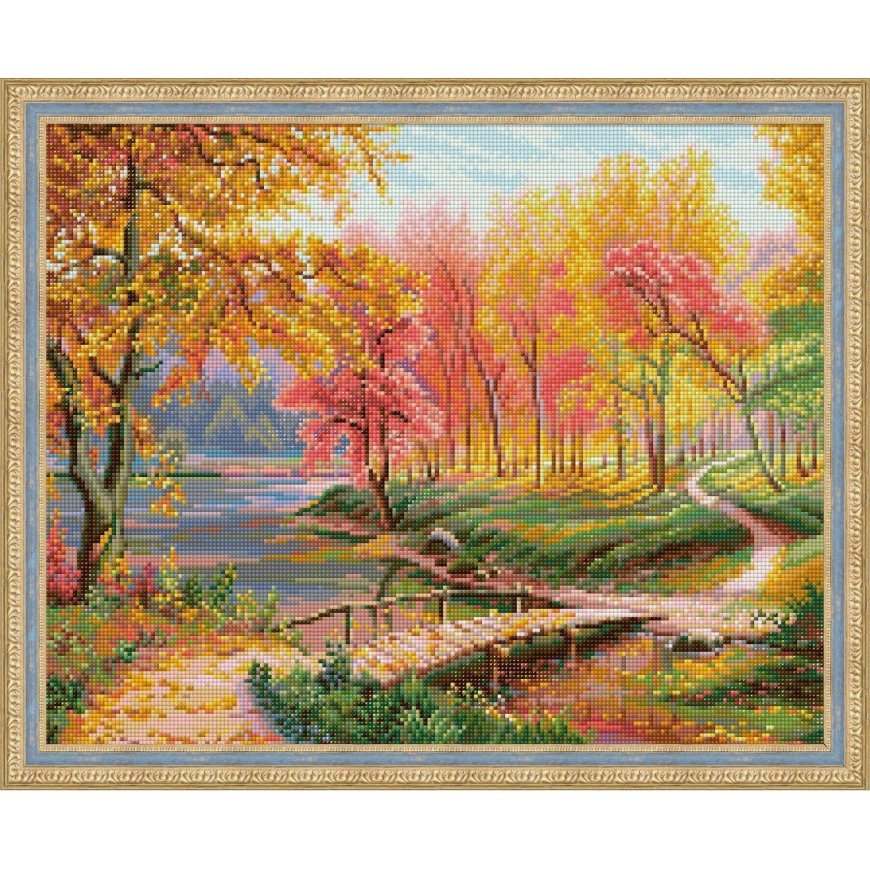 Beldizart Ruduo Senajame parke 50x40 cm AZ-1822 – 2