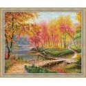 Beldizart Ruduo Senajame parke 50x40 cm AZ-1822 Beldizart Ruduo Senajame parke 50x40 cm AZ-1822