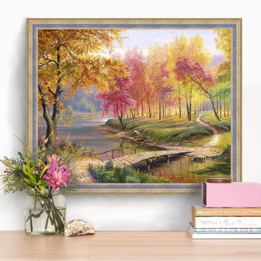 Beldizart Autumn in the Old Park 50x40 cm AZ-1822 – 3
