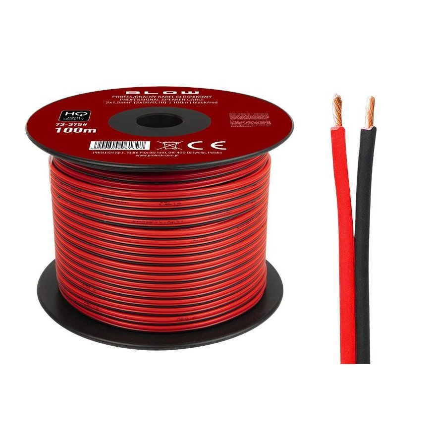 Blow Speaker cable 2x1.50 mm