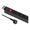 Qoltec QOLTEC 54468 Power strip for RACK 1U Qoltec QOLTEC 54468 Power strip for RACK 1U