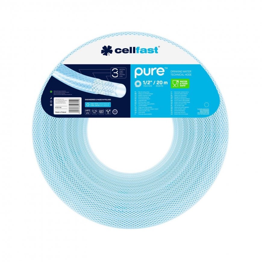 Cellfast Pure drinking water hose 12