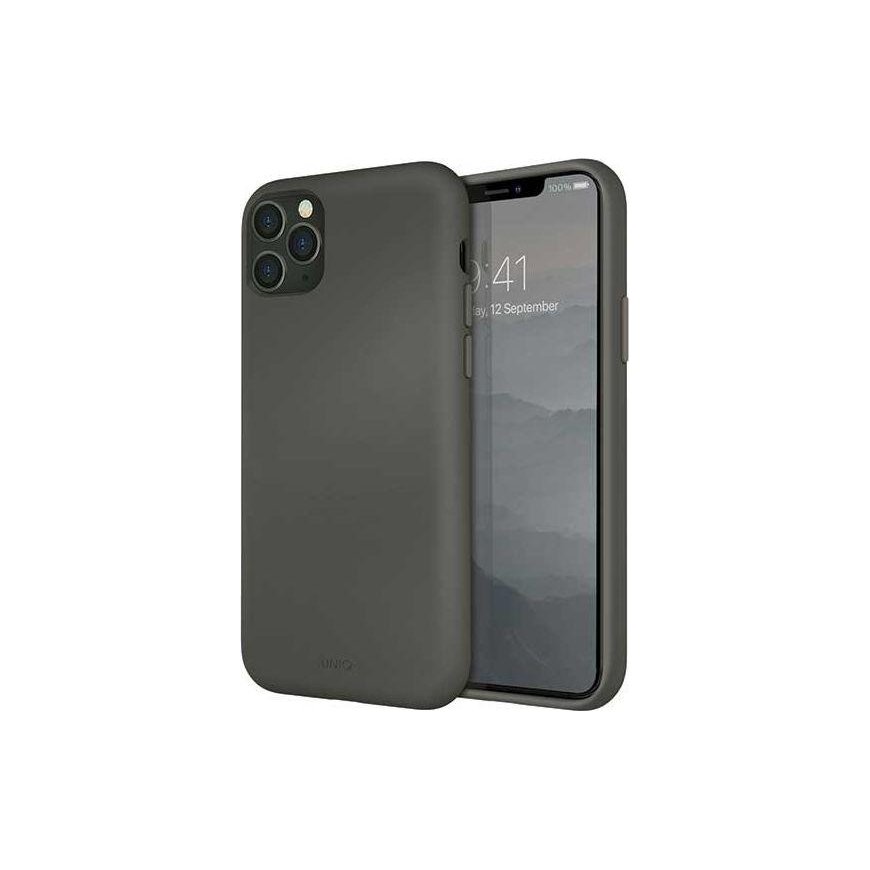 Case UNIQ accessory Lino Hue iPhone 11 Pro Max sary / moss gray