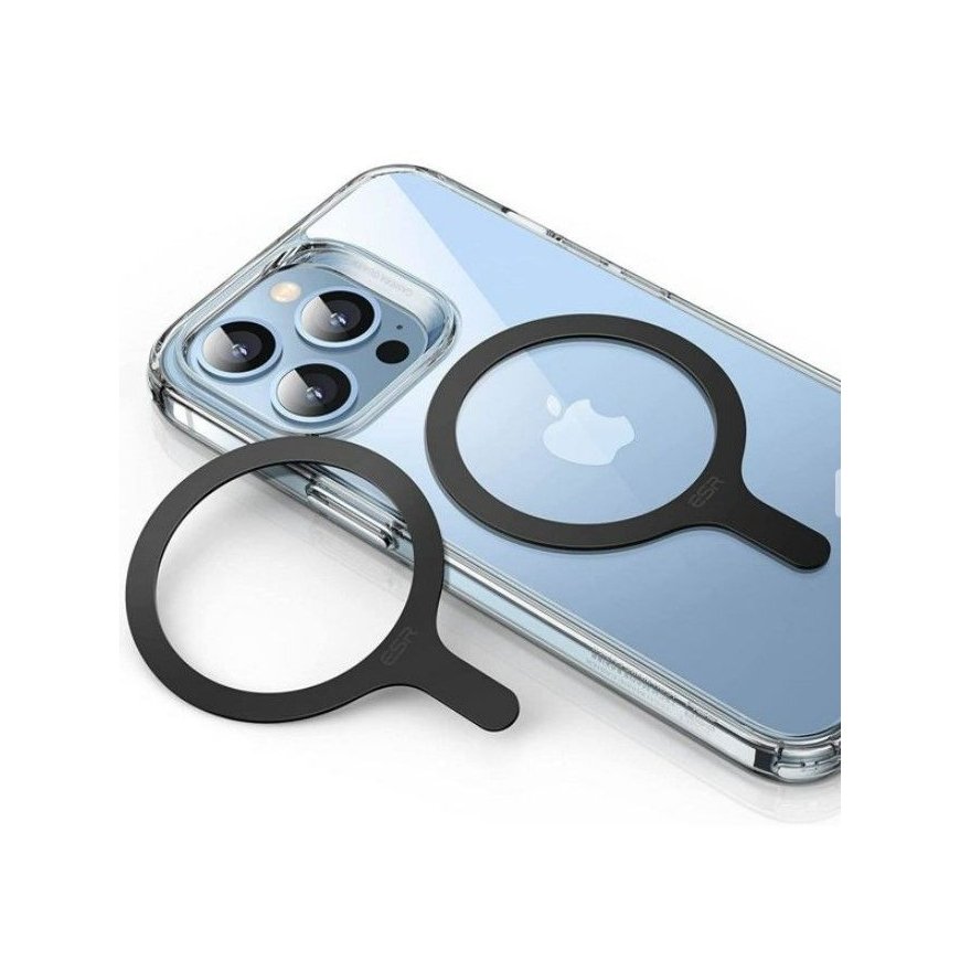 iLike ESR Halolock magnetic ring phone MagSafe 2pcs Black