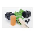 Non-bouncing rubber hammer KUKKO Selecthor Ø50mm