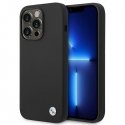 case BMW BMHCP14XSILBK iPhone 14 Pro Max 6.7 quot black/black silicone metal logo