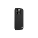 case BMW BMHCP14XSILBK iPhone 14 Pro Max 6.7 quot black/black silicone metal logo