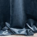 Night curtain made of soft velvet Eurofirany DIVA LINE RIA 140X270 cm, tape/tunnel/hooks, 300g/m2, color: dark blue