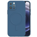 Mocco MagSilicone Soft Back Case Silicone Case for Apple iPhone 14 Plus Blue