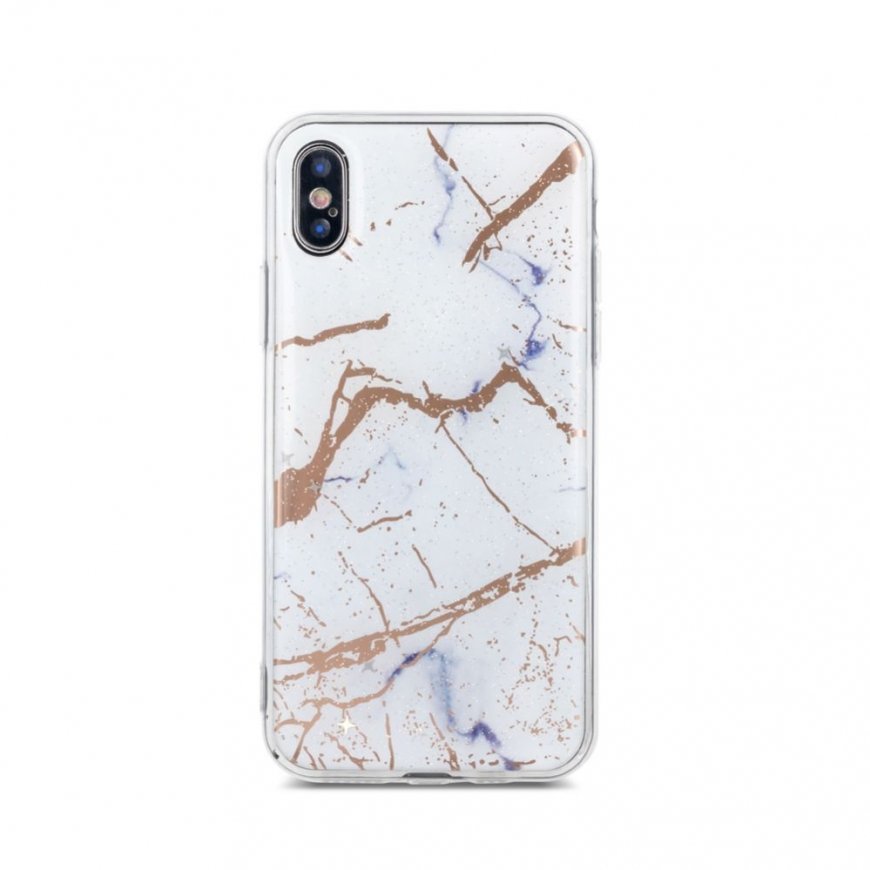 iLike Samsung Galaxy S10e Marmur case White