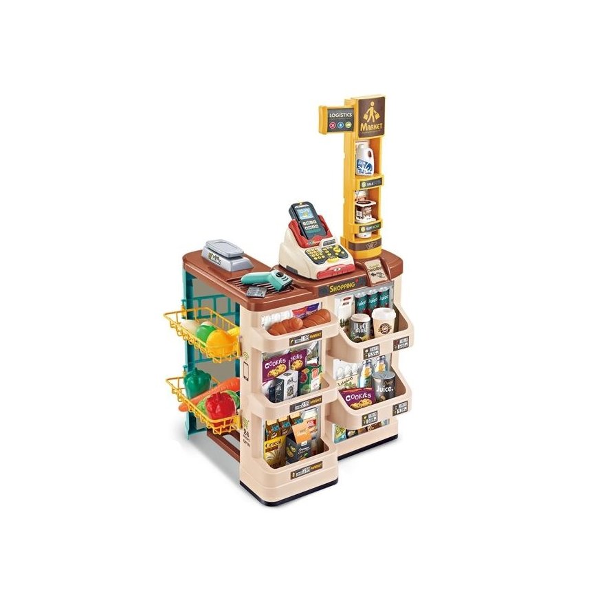 Toy shop with trolley and accessories 48 pcs. Whoopie – 5