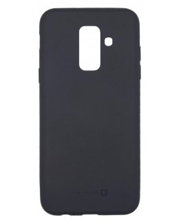 Evelatus Samsung Galaxy A6 Plus 2018 Nano Silicone Case Soft Touch TPU Black