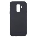 Evelatus Samsung Galaxy A6 Plus 2018 Nano Silicone Case Soft Touch TPU Black