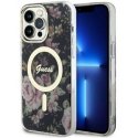 Guess Apple iPhone 14 Pro Max 6.7 hardcase Flower MagSafe Black Guess Apple iPhone 14 Pro Max 6.7 hardcase Flower MagSafe Black