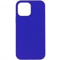 Evelatus Apple iPhone 12 Pro Max Premium Soft Touch Silicone Case Dark Blue