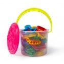 Modeling molds JOVI, 24 pcs. in a bucket Modeling molds JOVI, 24 pcs. in a bucket