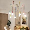 Hanging lamp Aptel ATL ZD74L Ceiling lamp with 6 rainbow arms Hanging lamp Aptel ATL ZD74L Ceiling lamp with 6 rainbow arms