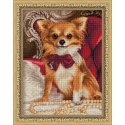 Beldizart Chihuahua with bow ties 30x40 cm AZ-1779 Beldizart Chihuahua with bow ties 30x40 cm AZ-1779