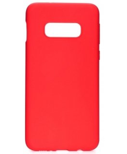 Evelatus Samsung Galaxy S10e Premium Soft Touch Silicone Case Red