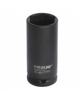 Proline 6 point long impact socket, cr-mo 3/4 "50mm proline