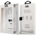 Karl Lagerfeld KLHCP13XCTR iPhone 13 Pro Max 6,7" kietu dėklu skaidri Choupette galvutė