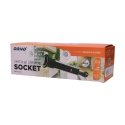 Orno Arno Socket for furniture fi6cm, AC 3x250V, push out from sheet blocking (OR-AE-1348)