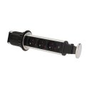 Orno Arno Lizdas baldų fi6cm, AC 3x250V, išstumti iš lakštinio blokavimo (OR-AE-1348)
