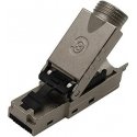 Techly Professional Techly TECHLY Plug RJ45 Cat.8.1 Shielded STP Techly Professional Techly TECHLY Plug RJ45 Cat.8.1 Shielded STP