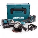 MAKITA.ŽEMĖS ŠLIMUOKLIS. 18V 3x5,0Ah DGA513RTJ MAKITA.ŽEMĖS ŠLIMUOKLIS. 18V 3x5,0Ah DGA513RTJ