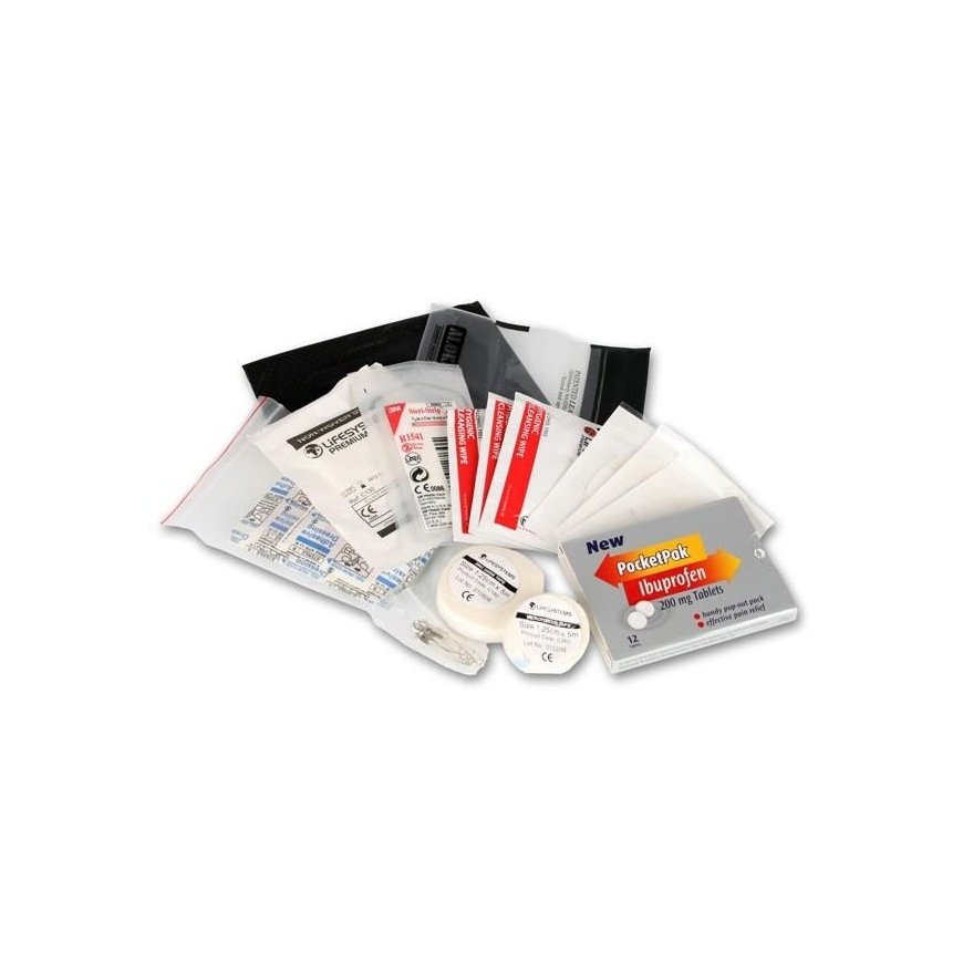 Pirmosios pagalbos rinkinys Lifesystems Pocket, 23 vnt. – 4