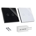 Maclean Touch Change Switch Light Switch Cross Switch Wall Switch Step Switch Color Changing LED Backlight Recessed Switch Doubl Maclean Touch Change Switch Light Switch Cross Switch Wall Switch Step Switch Color Changing LED Backlight Recessed Switch Doubl