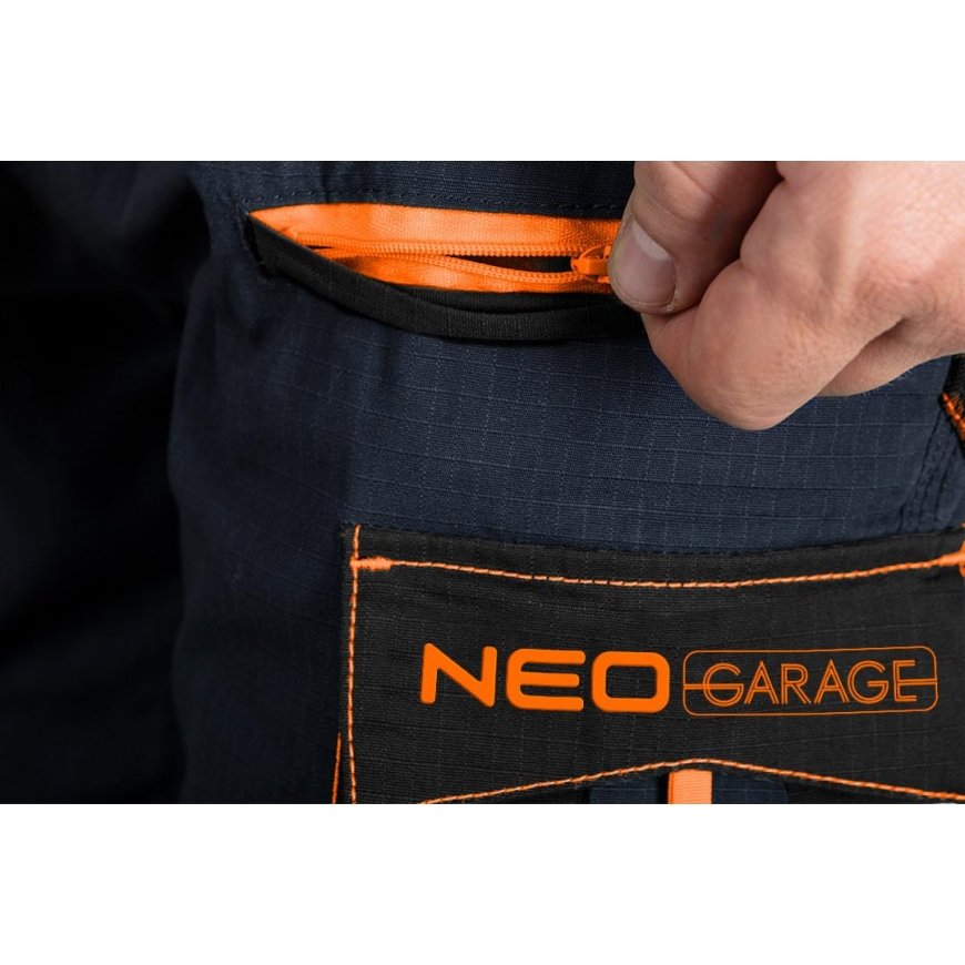 Neo Garage work pants, 100% cotton rip stop, size L – 5