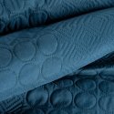 Eurofirany DESIGN 91 BONI / 5 Bedspread with quilt motif printed by hot pressing technique, 170X210 cm, color: blue Bedspread Eurofirany DESIGN 91 BONI / 5 Bedspread with quilt motif printed by hot pressing technique, 170X210 cm, color: blue Bedspread