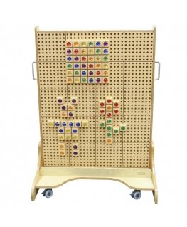 MASTERKIDZ Drewniana Tablica STEM Free to build
