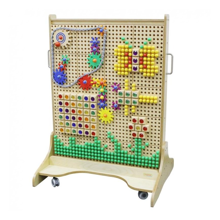 MASTERKIDZ Drewniana Tablica STEM Free to build – 2