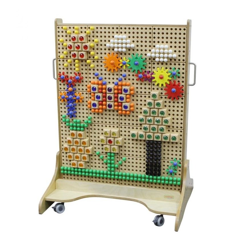 MASTERKIDZ Drewniana Tablica STEM Free to build – 3