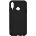Evelatus Samsung Galaxy A20s Nano Silicone Case Soft Touch TPU Black