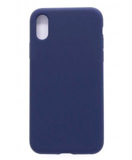 Evelatus Apple iPhone Xs MAX Nano Silicone Case Soft Touch TPU Midnight Blue