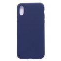 Evelatus Apple iPhone Xs MAX Nano Silicone Case Soft Touch TPU Midnight Blue
