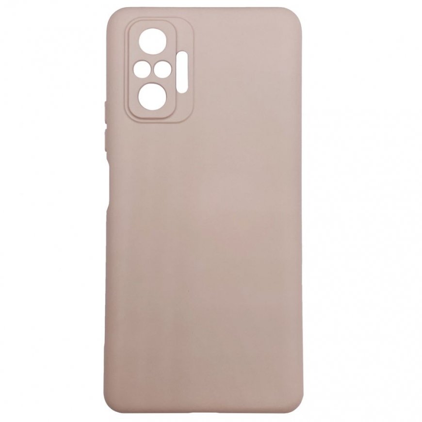 Evelatus Xiaomi Redmi Note 10 Pro Nano Silicone Case Soft Touch TPU Beige