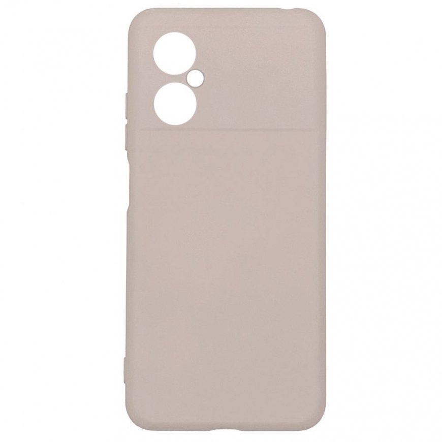 Evelatus Xiaomi Poco M4 5G Nano Silicone Case Soft Touch TPU Beige